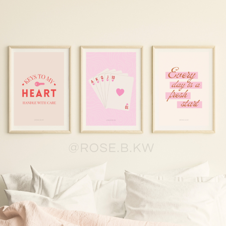 It Girl - 3pcs Digital Wall Art Bundle