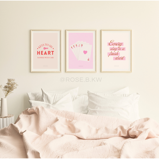 It Girl - 3pcs Digital Wall Art Bundle